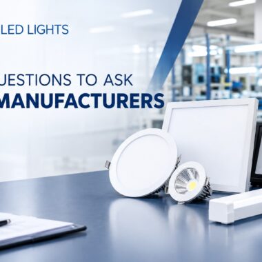 How to Choose the Right LED Lights Manufacturers? Key Questions Every Buyer Should Ask